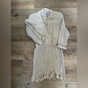 Zara Lenin blend mini dress